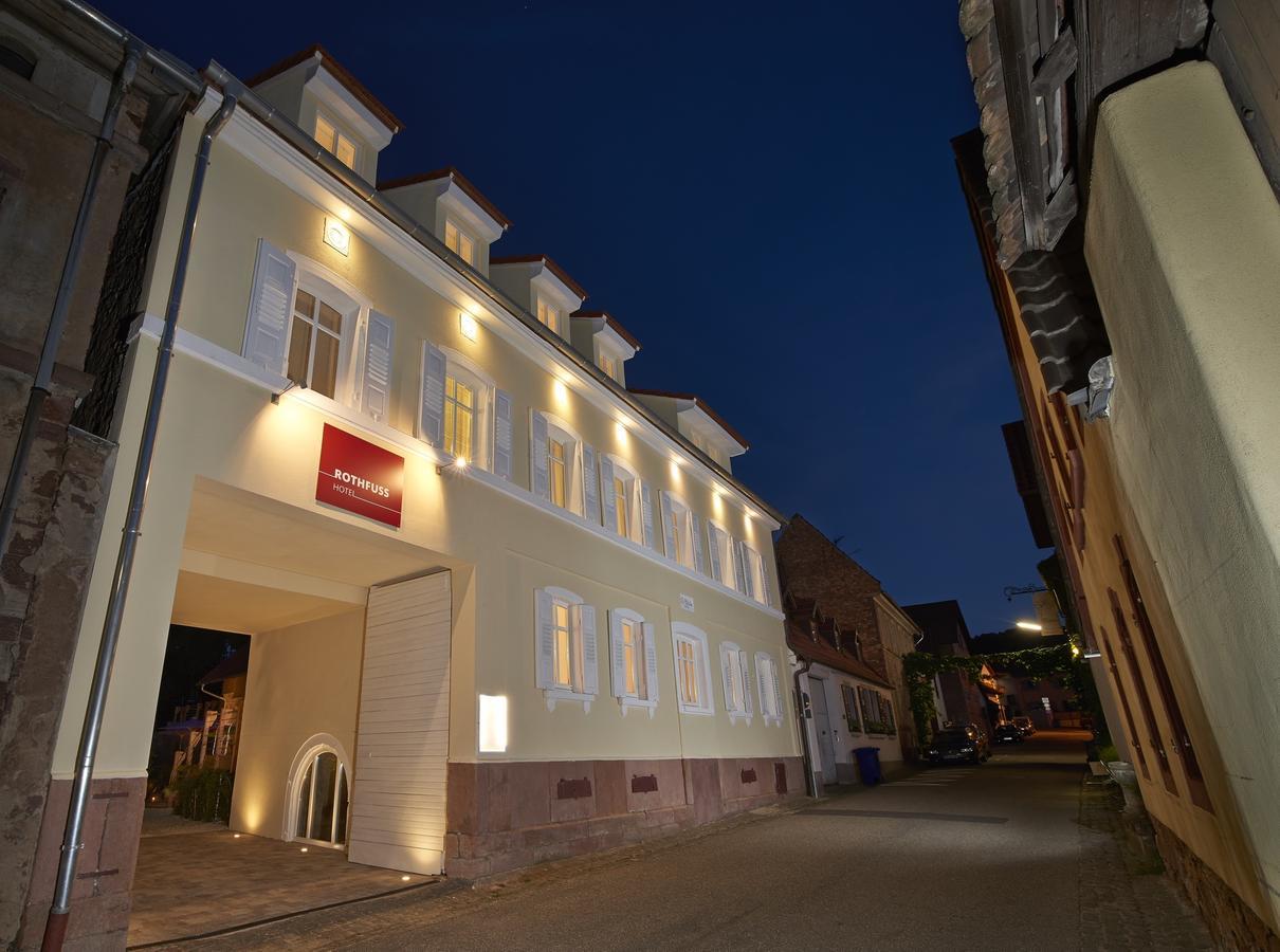 Rothfuss Hotel Weisenheim am Berg Exterior foto