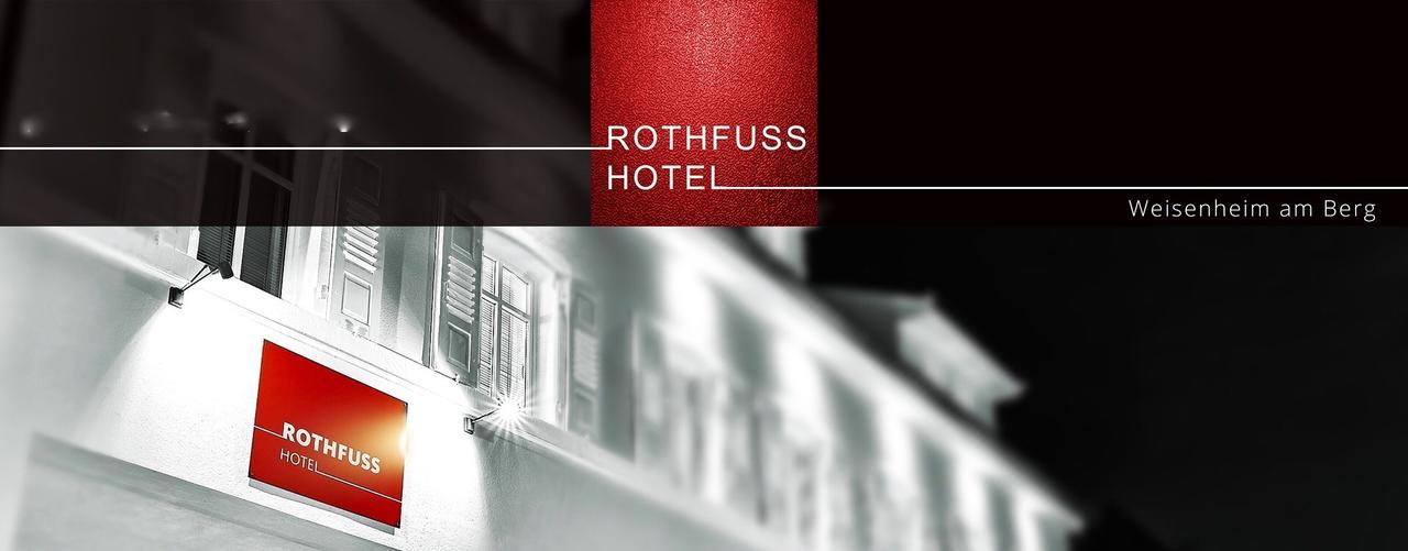 Rothfuss Hotel Weisenheim am Berg Exterior foto